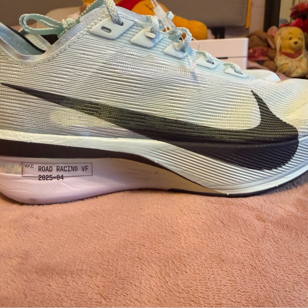 Nike Racing Shoes in Light Blue and Black